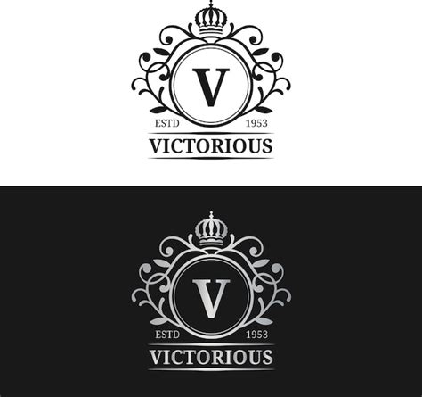 Premium Vector Vector Monogram Logo Template Luxury Letter Design