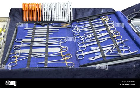 Hospital Tools Surgical Set Hi Res Stock Photography And Images Alamy