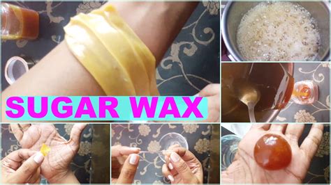 How To Make Sugar Wax At Home Natural Hair Removal At Home Sugar