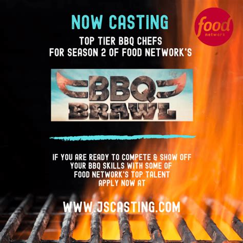 food network casting call for bbq chefs for bbq brawl 2020 auditions free