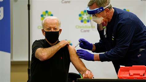 Watch Full Video Biden Receives Second Coronavirus Vaccine Dose The