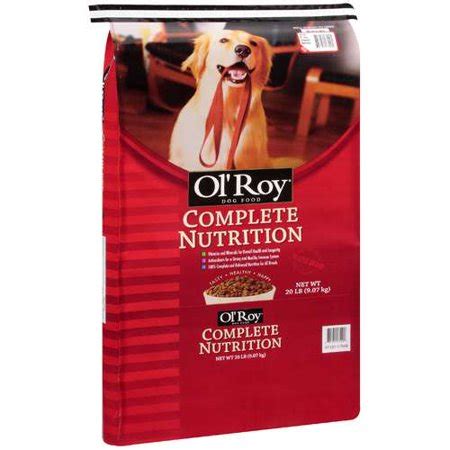 Akira reviews the ol' roy complete nutrition (30lb) dog food from walmart for $13.98. Ol' Roy Complete Nutrition Dry Dog Food, 20 Lb - Walmart.com
