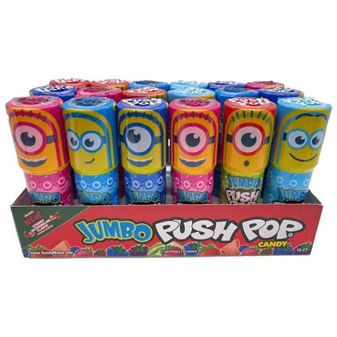 Jumbo Push Pops From Topps Online Bulk Candy Store