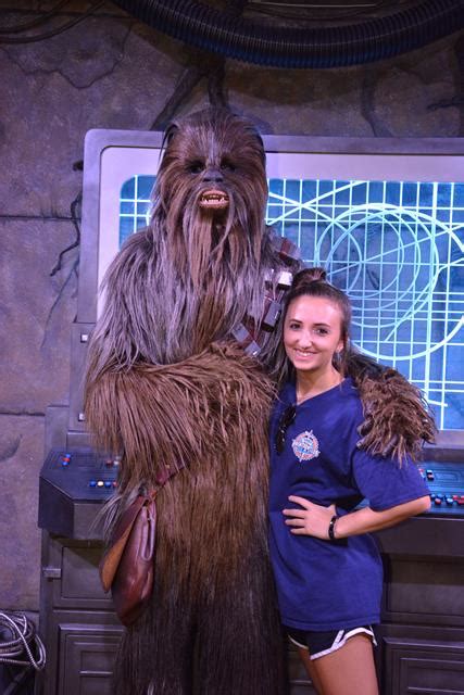 Chewbacca Star Wars Launch Bay Hollywood Studios Vacation Pictures