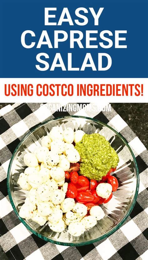 Didn't know costco had shirataki noodles! Easy Caprese Salad Using Costco Ingredients | Caprese ...