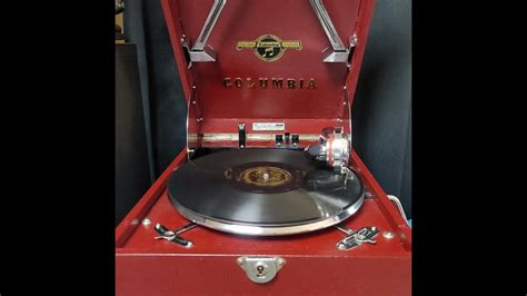 Rpm Record Columbia Model No G Phonograph