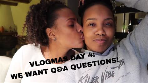 Qanda Girlfriend Tag Who Would Most Likely To Questions Vlogmas Day 4 Lesbian Couple Youtube