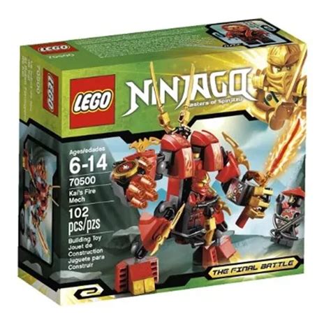 Ninjago Kais Fire Mech 70500 Lego Envío Gratis