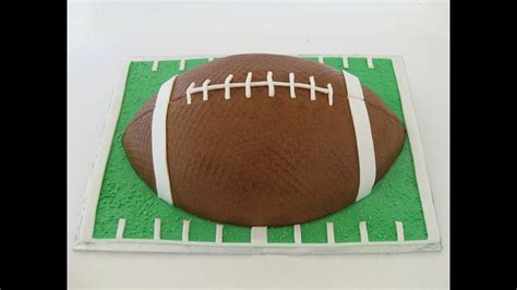 See more ideas about football cake, soccer cake, sport cakes. Football Cake: Buttercream and Fondant - YouTube
