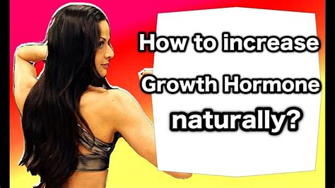 How To Increase Growth Hormone Naturally Giovana Guido Usa Youtube