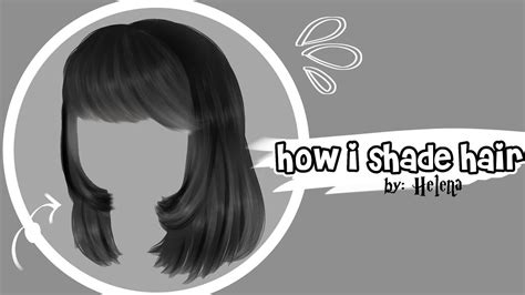 Tutorial How To Shade Black Hair Realistic And Simplefor Beginner