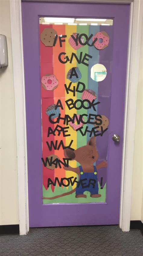Author Study Laura Numeroff Classroom Door Door Decorations Classroom