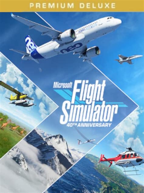 Buy Microsoft Flight Simulator Premium Deluxe 40th Anniversary