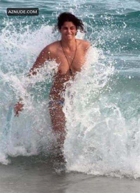 Shermine Shahrivar Topless On A Beach Aznude