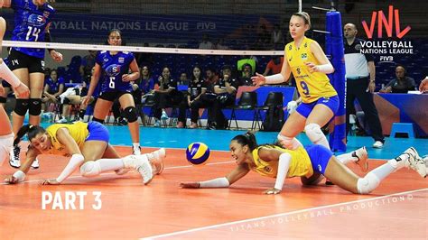 Best Womens Crazy Volleyball Actions Part 3 Vnl 2018 Archive Youtube