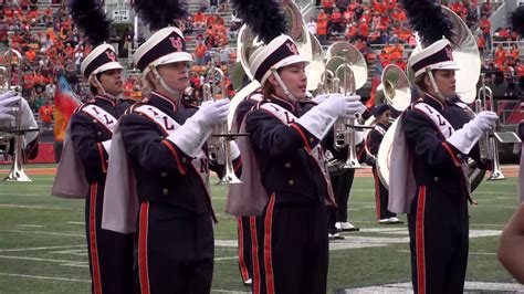 Marching Illini Halftime Show The Greatest Show Illinois Vs Akron