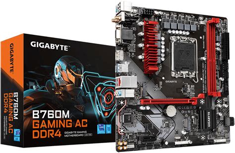 Gigabyte B760m Gaming Ac Ddr4 Lga1700 Micro Atx Motherboard Intel B760