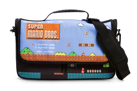 Powera Everywhere Messenger Bag For Nintendo Switch Super Mario Bros