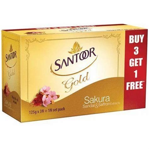 Wipro Santoor Gold Soap Packaging Type Box At Rs 150pair In