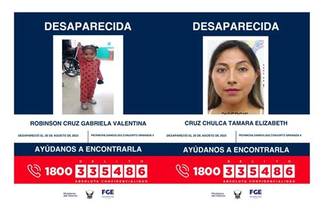 Buscan A Madre E Hija Desaparecidas En Sangolquí Desde Hace Cuatro Días