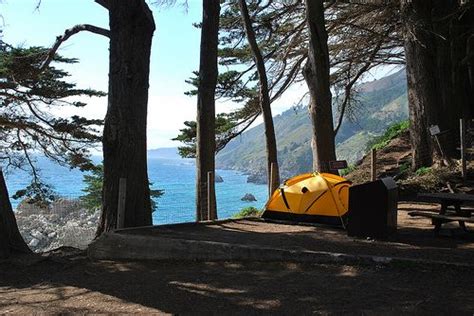 Located among majestic coastal redwood trees along the pristine big sur river, big sur campground & cabins offers camping and lodging with the emphasis on family. The two campsites at Julia Pfeiffer Burns State Park in ...