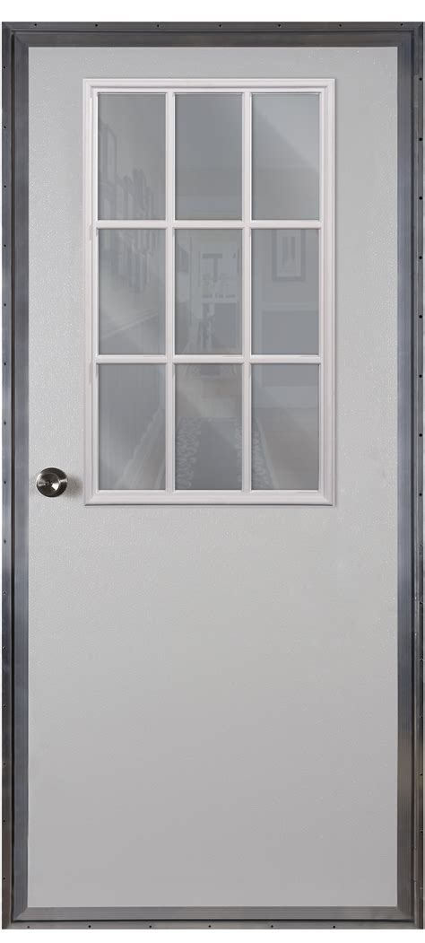 Buy Online Mobile Home 9 Lite Outswing Door American Mobile Home Supply