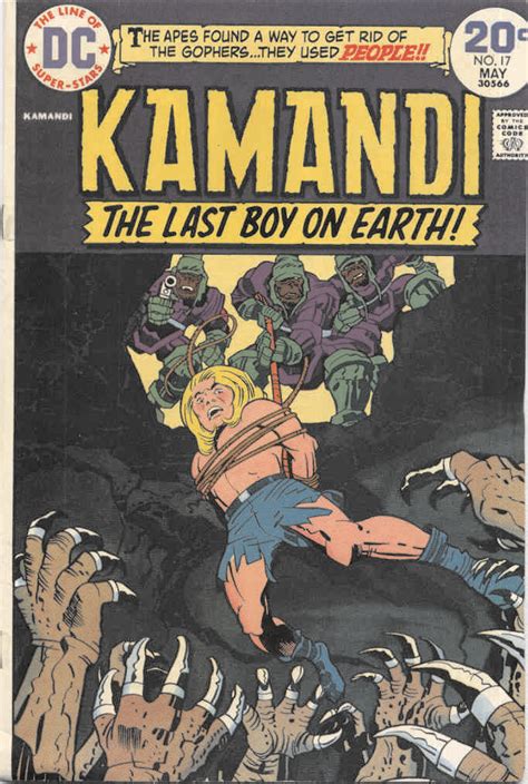 Kamandi The Last Boy On Earth 17 Fn Dc Jack Kirby Comic Books