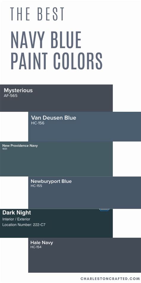 The 17 Best Classic Navy Paint Colors For Any Home 2022