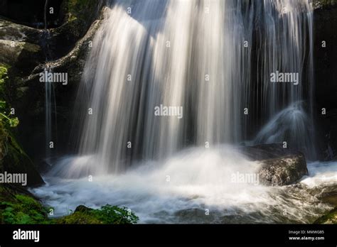 Germany Impressive Triberg Waterfalls In Black Forest Nature Landscape