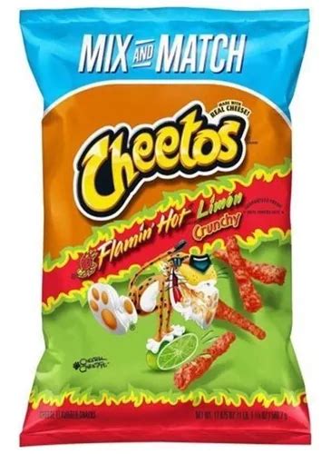 Cheetos Crunchy Flamin Hot Limón 506gr Americanos Mercadolibre