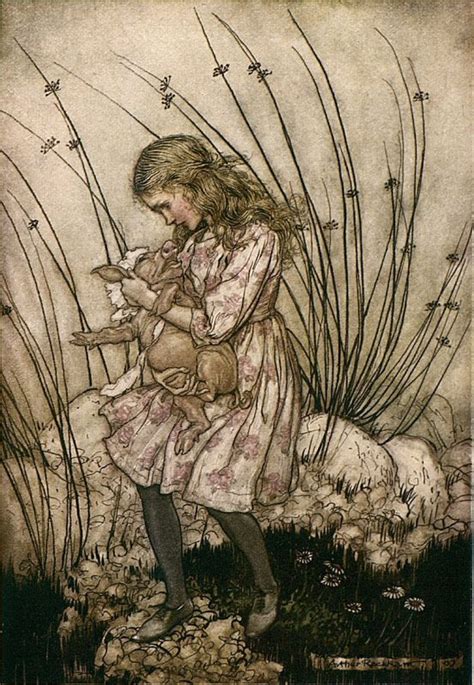 Arthur Rackham Алиса в стране чудес 1907г Alice In Wonderland Illustrations Arthur