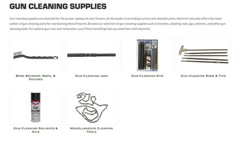 Parts Accessories Supply Chain Directory Product By Numrich Gun