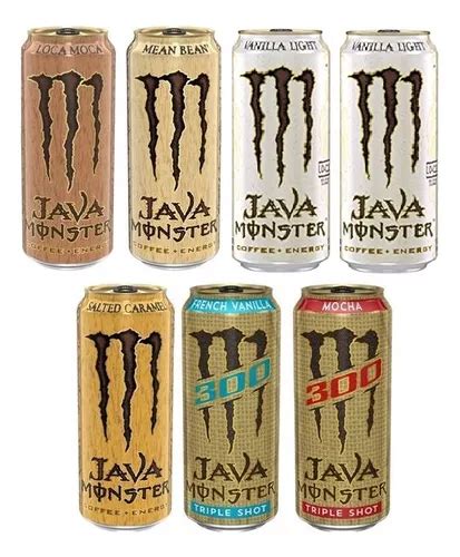 Monster Energy Java Vanilla Light Tripleshot Moca Caramelo Meses Sin