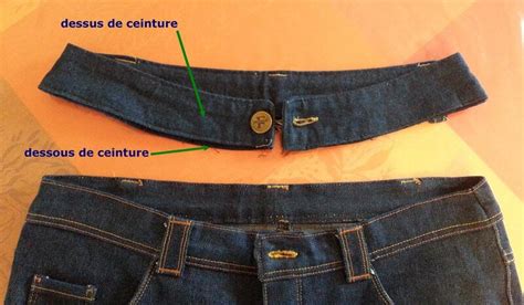 29 - Transformer la taille basse d'un jean en taille haute - Nine Couture