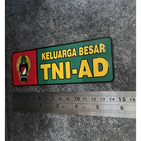 Jual Sticker Tni Ad Stiker Tni Sticker Mobil Stiker Panjang