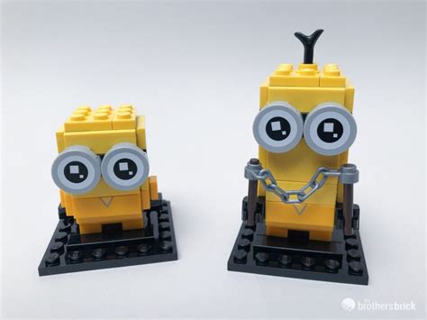 Lego Brickheadz Minions 40420 Gru And 40421 Belle Bottom Review