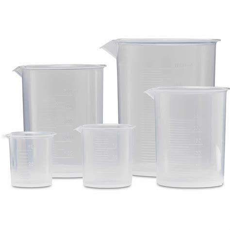 Plastic Beaker Set Peco Sales