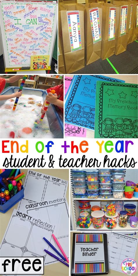 I've searched high and low and came up there are themed days, countdown ideas, arts and crafts, games to play, gift ideas, outdoor lessons, bucket lists, lesson plans, party ideas, and. End of the Year - Pocket of Preschool