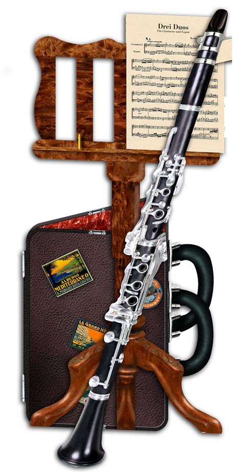 Clarinet 3d Greeting Card Etsy Sweden