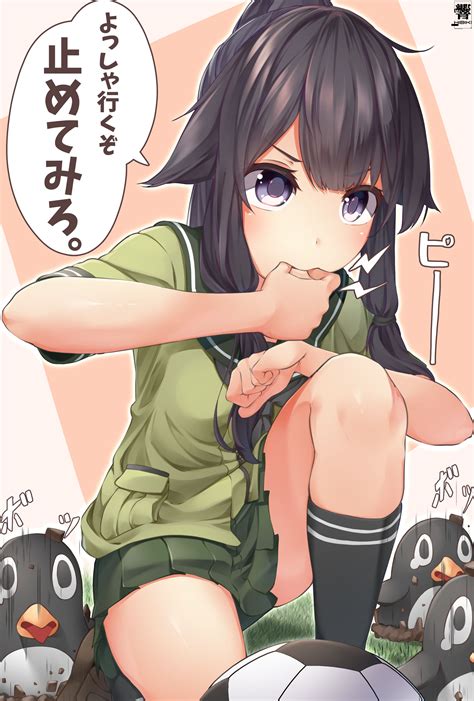 Kitakami And Failure Penguin Kantai Collection And More Drawn By