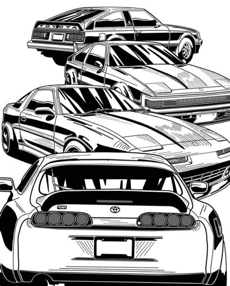 Toyota Supra Toyota Supra Mk Toyota Supra Cool Car Drawings