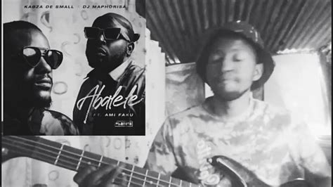Abalele Kabza De Small Dj Maphorisa Ft Ami Faku Bass Cover Youtube
