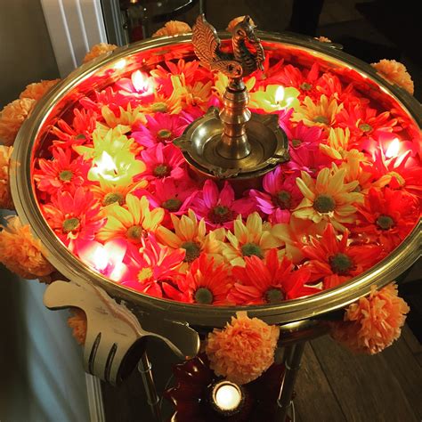 See more ideas about diwali, diwali decorations, decor. Diwali decor Urli flowers | Diwali decorations, Diy diwali ...
