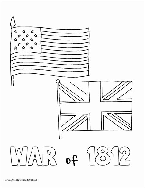 50 War Of 1812 Worksheet