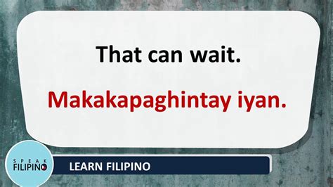 Useful Filipino Phrases Using Ito Iyon Iyan This These