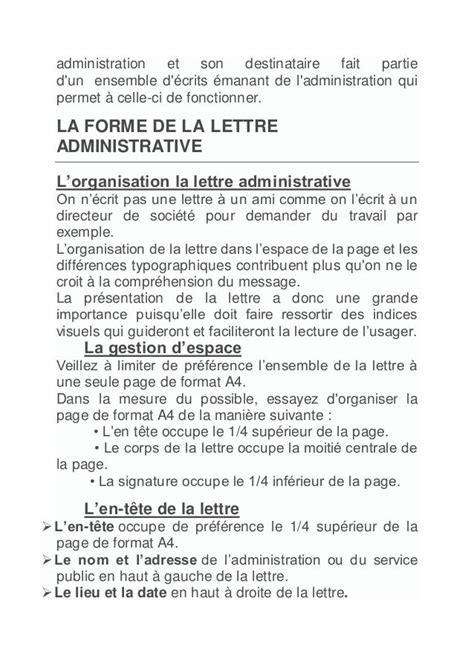 [45+] Exemple De Lettre Administrative A Forme Personnelle