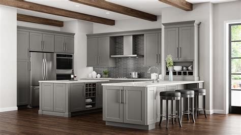 Kitchen Design Gray Cabinets