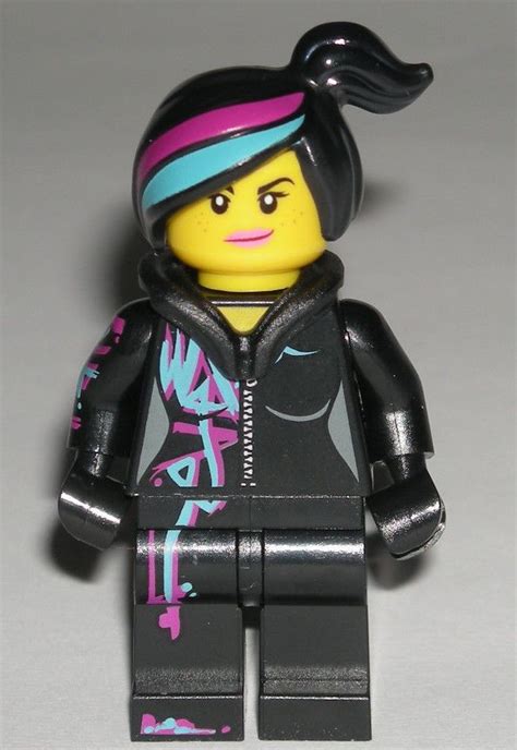 The Lego Movie Wyldstyle Minifigure Girl With Hoodie 70803 Lego Movie