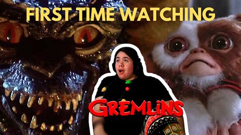 first time watching gremlins 1984 movie reaction youtube