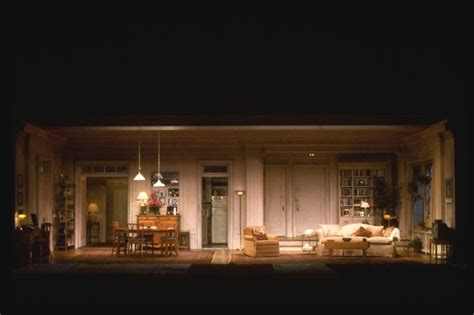 Set Design For The Broadway Revival Of The Play The Odd Couple By